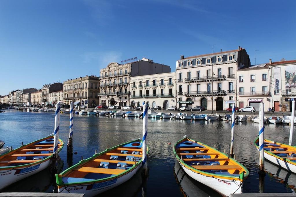 Appartement Hidden Gem Ancré Au Cœur De Sète&Vue Sur Mont St Clair Extérieur photo